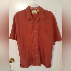 Authentic Cubavera men's Size Small red
